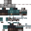Minecraft skin texture, 64x64 pixels