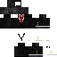 Minecraft skin texture, 64x64 pixels