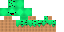 Minecraft skin texture, 64x32 legacy pixels