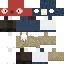 Minecraft skin texture, 64x64 pixels