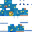 Minecraft skin texture, 64x64 pixels