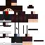 Minecraft skin texture, 64x64 pixels