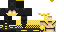 Minecraft skin texture, 64x32 legacy pixels