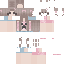Minecraft skin texture, 64x64 pixels