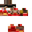 Minecraft skin texture, 64x64 pixels