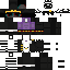 Minecraft skin texture, 64x64 pixels