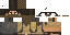 Minecraft skin texture, 64x32 legacy pixels