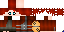 Minecraft skin texture, 64x32 legacy pixels
