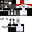 Minecraft skin texture, 64x64 pixels