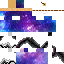 Minecraft skin texture, 64x64 pixels