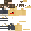 Minecraft skin texture, 64x64 pixels