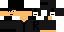 Minecraft skin texture, 64x32 legacy pixels