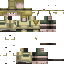 Minecraft skin texture, 64x64 pixels