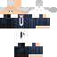 Minecraft skin texture, 64x64 pixels