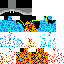 Minecraft skin texture, 64x64 pixels