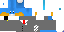 Minecraft skin texture, 64x32 legacy pixels