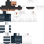 Minecraft skin texture, 64x64 pixels