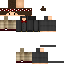 Minecraft skin texture, 64x64 pixels