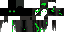 Minecraft skin texture, 64x32 legacy pixels