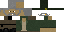 Minecraft skin texture, 64x32 legacy pixels