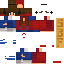 Minecraft skin texture, 64x64 pixels