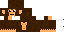Minecraft skin texture, 64x32 legacy pixels