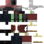 Minecraft skin texture, 64x64 pixels