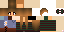 Minecraft skin texture, 64x32 legacy pixels