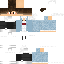 Minecraft skin texture, 64x64 pixels