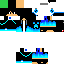 Minecraft skin texture, 64x64 pixels