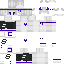 Minecraft skin texture, 64x64 pixels