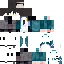 Minecraft skin texture, 64x64 pixels