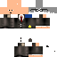 Minecraft skin texture, 64x64 pixels