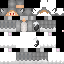Minecraft skin texture, 64x64 pixels