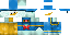 Minecraft skin texture, 64x32 legacy pixels