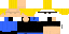 Minecraft skin texture, 64x32 legacy pixels