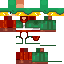 Minecraft skin texture, 64x64 pixels