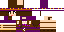 Minecraft skin texture, 64x32 legacy pixels