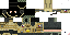 Minecraft skin texture, 64x32 legacy pixels