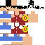 Minecraft skin texture, 64x64 pixels