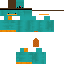 Minecraft skin texture, 64x64 pixels