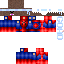 Minecraft skin texture, 64x64 pixels