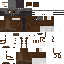 Minecraft skin texture, 64x64 pixels