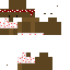Minecraft skin texture, 64x64 pixels