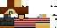 Minecraft skin texture, 64x32 legacy pixels