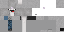 Minecraft skin texture, 64x32 legacy pixels