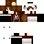 Minecraft skin texture, 64x64 pixels