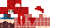 Minecraft skin texture, 64x32 legacy pixels