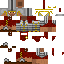 Minecraft skin texture, 64x64 pixels