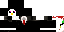 Minecraft skin texture, 64x32 legacy pixels